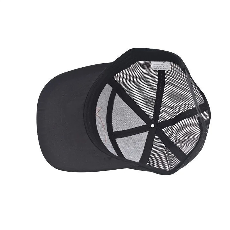 Unisex SevenPanel Style Trucker Hat Adjustable Baseball Cap Shark Pattern Patch Fishing 250228