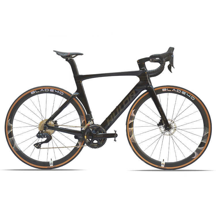 Bikes Huluda HULDA700C internal wiring hydraulic disc brake carbon fiber wheel peak electronic transmission 24 speed road vehicle S2533