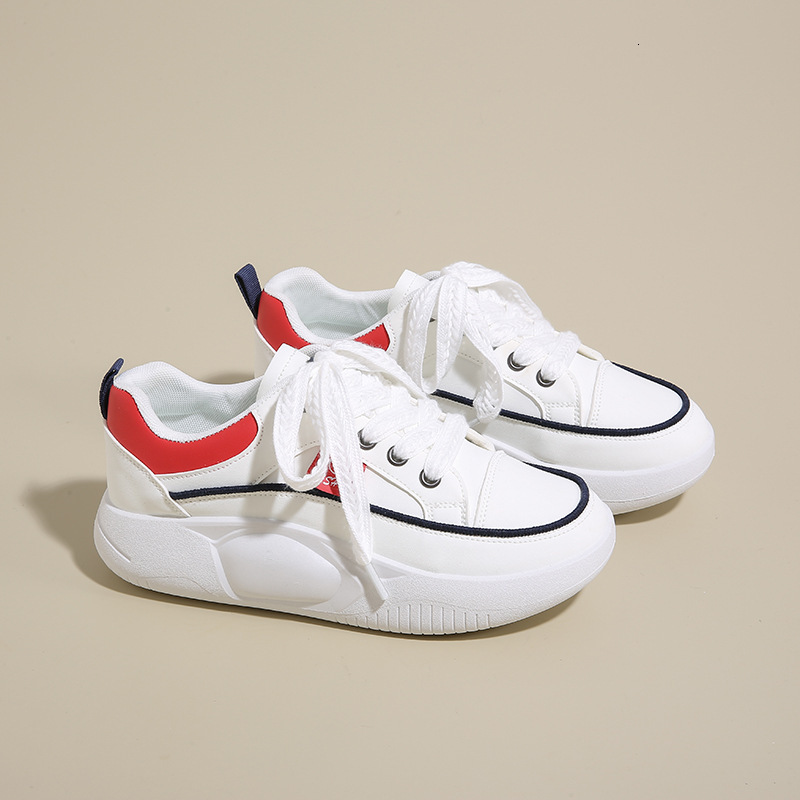 Designer s New Breathable White Shoes For Women In Spring And Summer Of 2025 Multifunctional Thick Soled Height Increasing Outdoor Sports And Leisure 