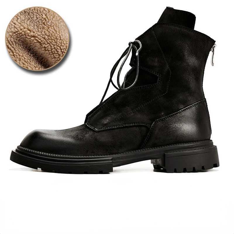 Cow Suede Mens Ankle Boots Handmade Quality Luxury Genuine Leather 2024 British Designer Casual Business Social Shoes Man Z250303