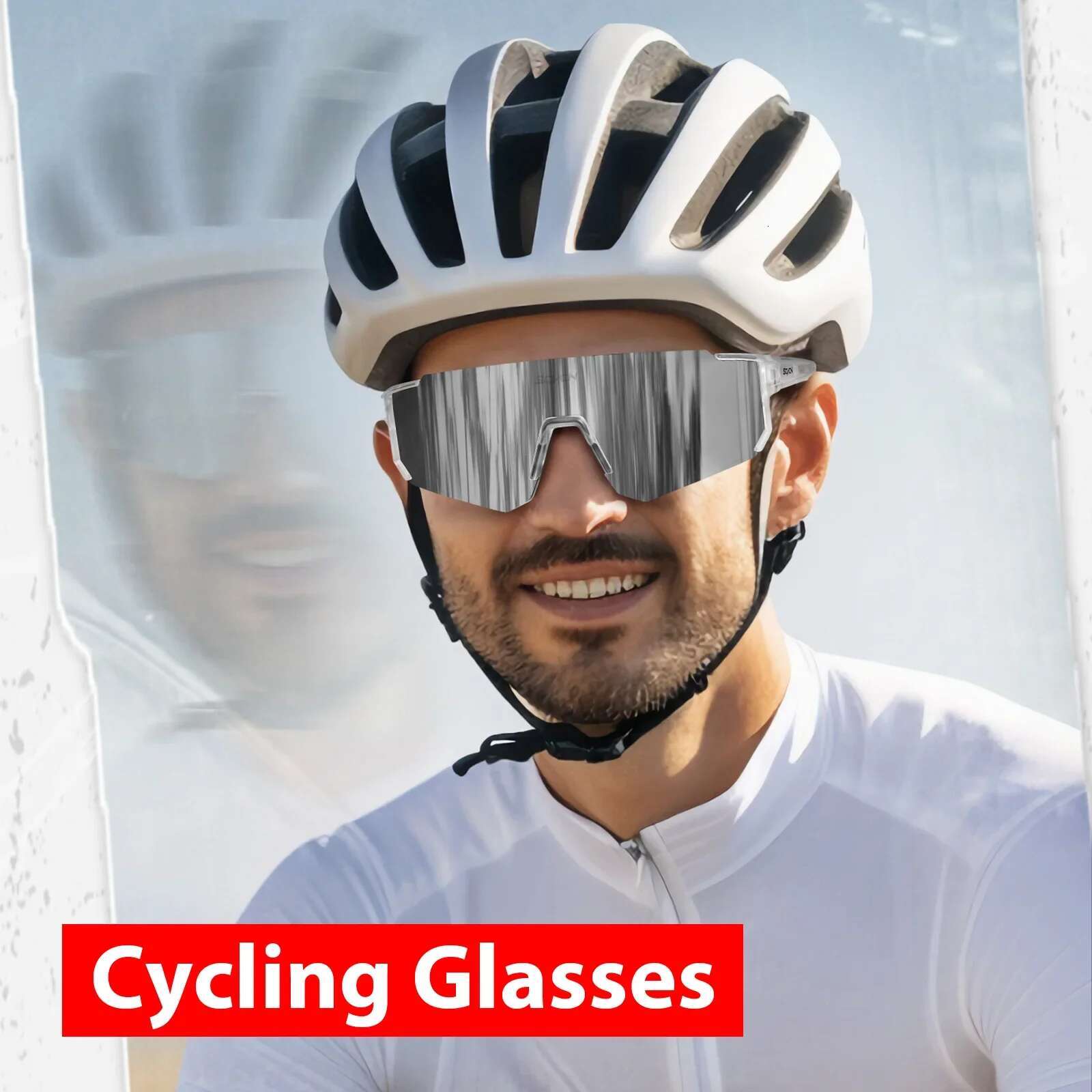 SCVCN Hot Sunglasses Men Road Driving Bike Glasses Outdoor Sports Mountain Climbing Women Bicycle UV400 Cycg Goggles