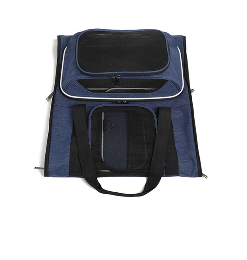 Cat, Dog Carrier for Small Medium Cats Expandable Soft Sided, Collapsible Travel Puppy Carrier