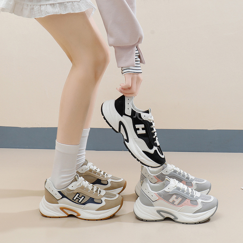free shipping designer casual shoes for women khaki black grey outdoor sports runner running trainers sneakers 35-41