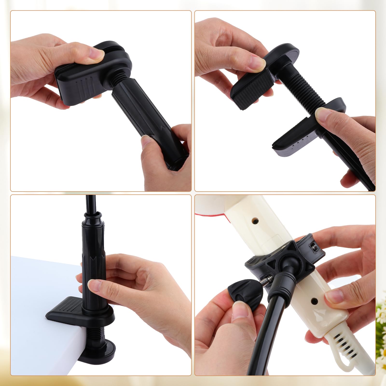 360 Degrees Rotatable Hair Dryer Stand for Dog Cat Grooming
