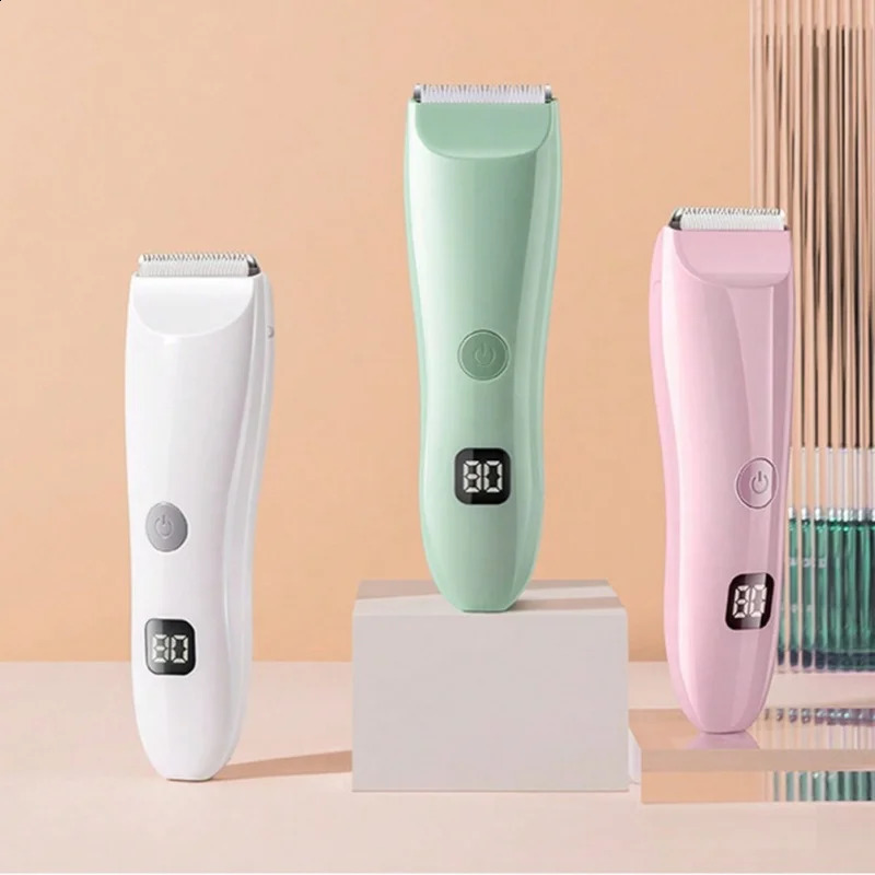 Childrens rechargeable power display electric clipper universal razor Electric fader can be washed for babies Hair clipper 250303