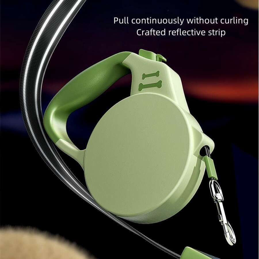 DHpet Handheld Pet Leash For Small And Medium Dogs, Automatically Retractable Dog Leash For Walking Outside, Explosion-proof 3/5M Dog Leash