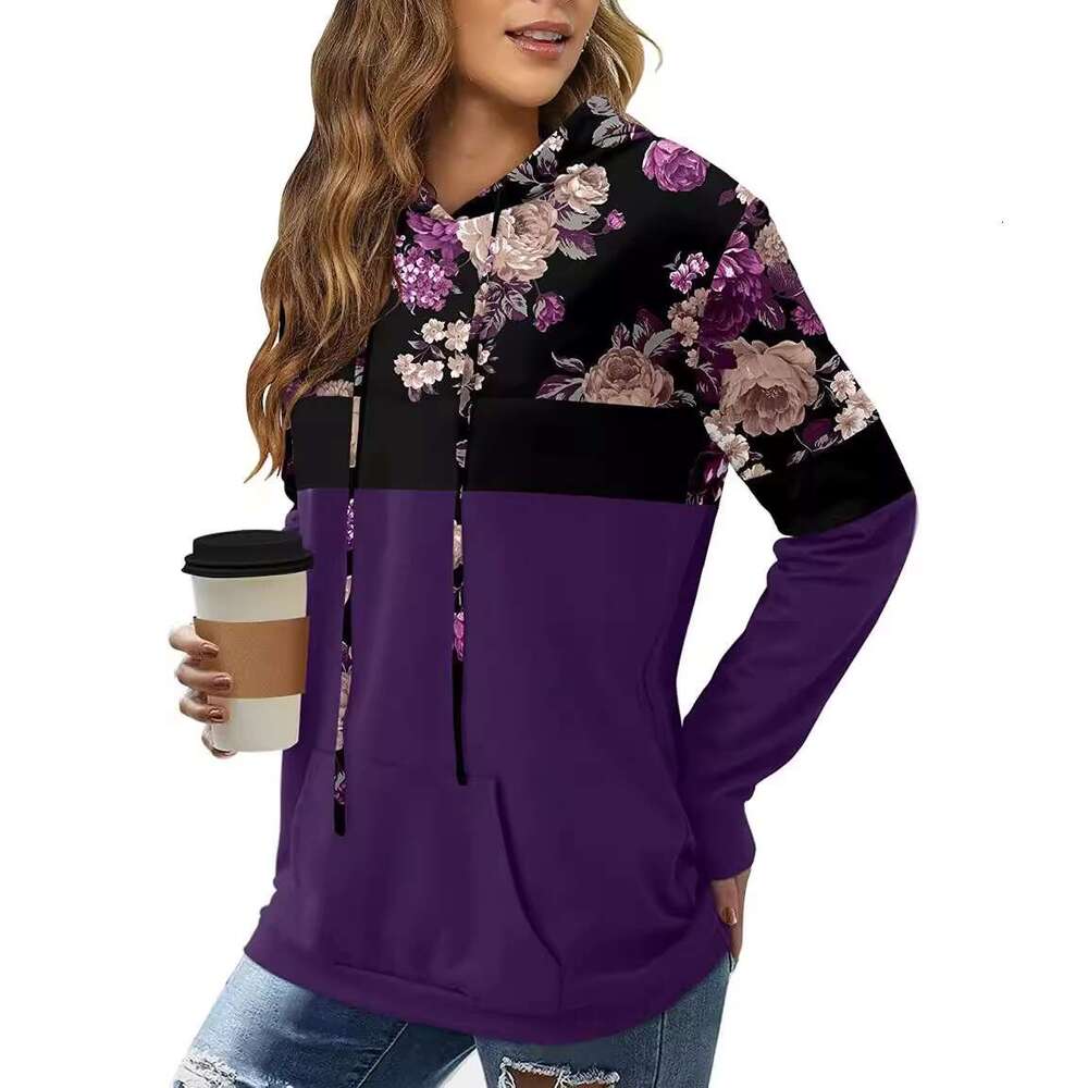 Custom Printed Vintage Pullover Hoodie Autumn Winter Southwest Women's Hoody