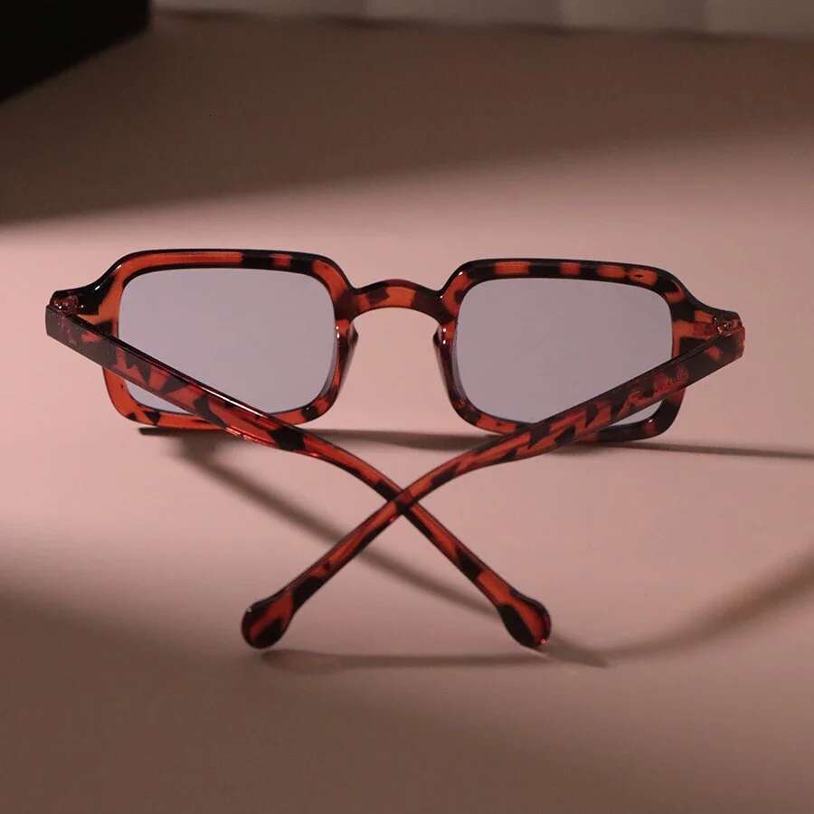 Vintage Square Sunglasses Women Men Rectangle Retro Sun Glasses Female Male Brand Designer Mirror Punk Shades Oculos De Sol