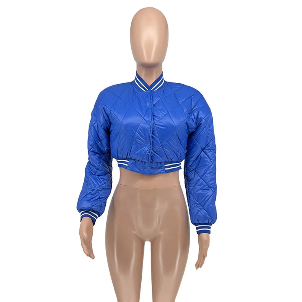 Custom Bomber Jackets Autumn Winter Fashion Short Coats Womens Windbreak Crop Top Varsity Baseball Jacket Coat 250228