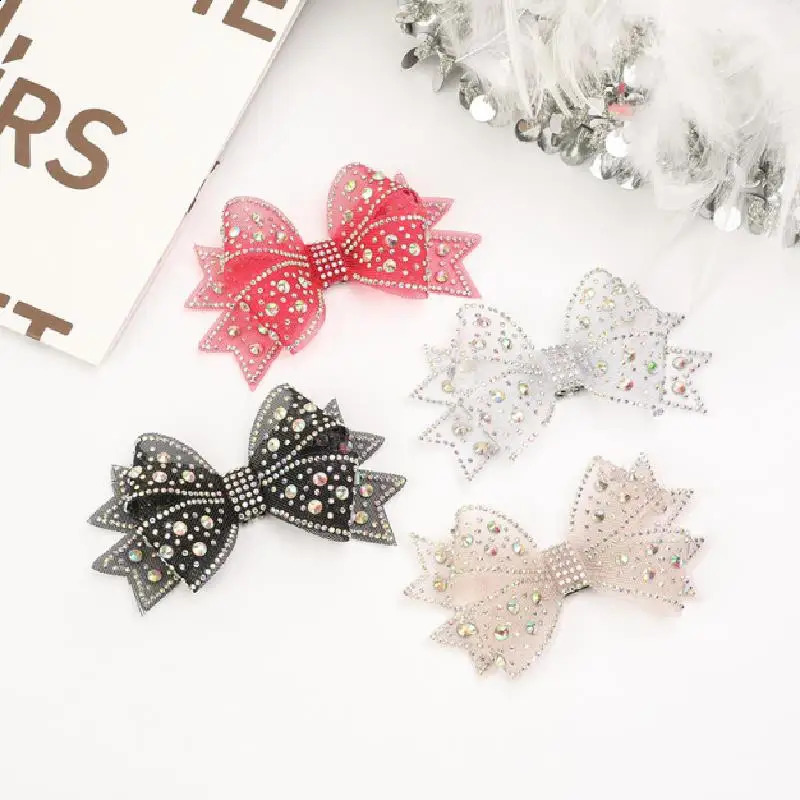 2PCS Elegant Detachable Bow Detail Shoe Clips For Decorating Wooden Flat Sandals DIY Accessory EasyMatch Shoe Decoration 250218