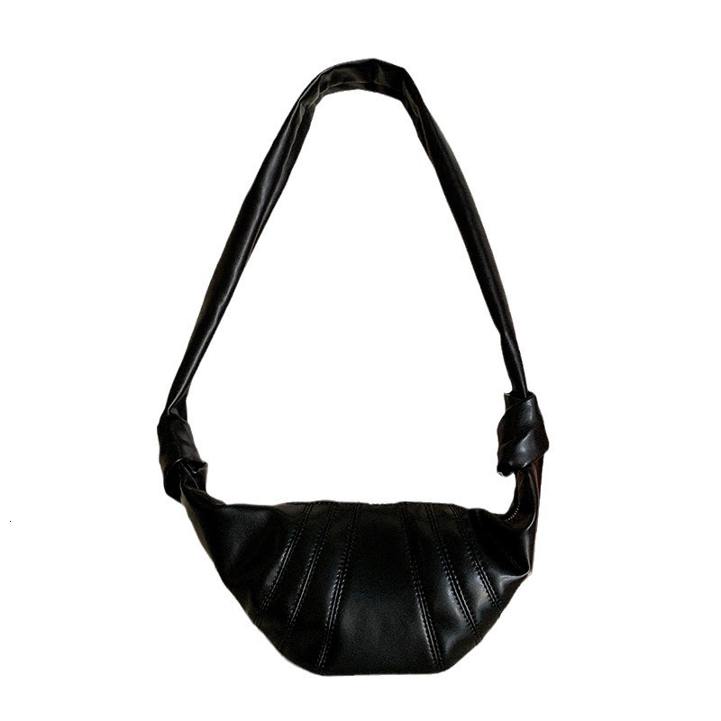 toteBag Shoulder bag ROSE NOIRE Autumn Versatile Crossbody New Women's Korean Version, High-End Feeling, Dumpling Bag, Niche Design, Shoulder Bag