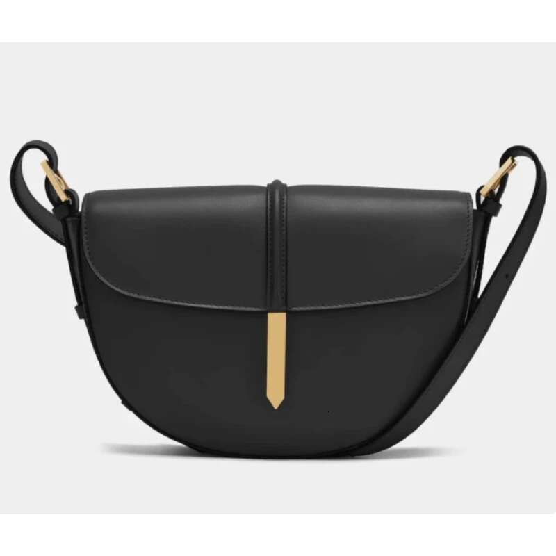 High Quality Stylish Shoulder Simple Solid Color Design Commuter Style Versatile Women's Crossbody Bag