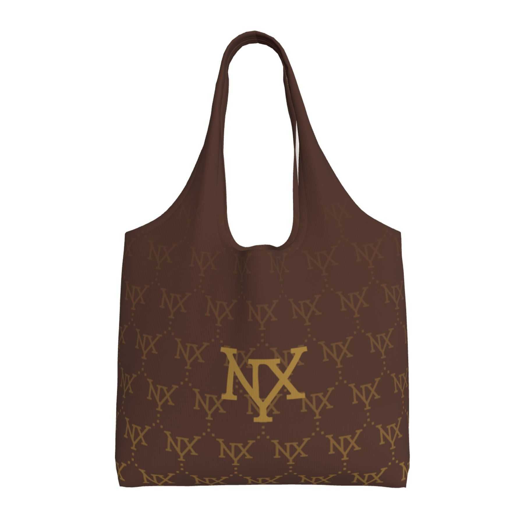 NXY Women's Bag Trend Canvas Tote Bags Design Tote Bags Fashion Embroidered Letter Beach Bag Casual Bolsas Large Handbag