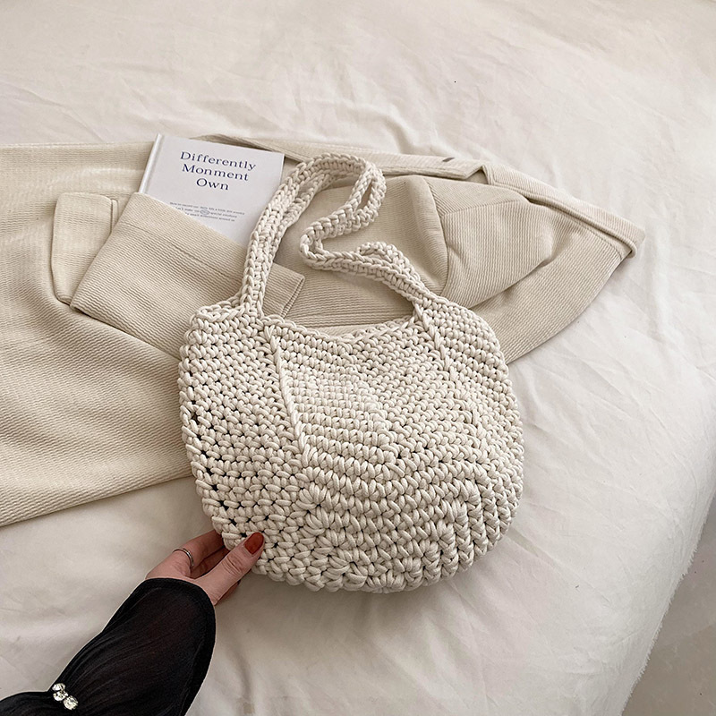 Summer Straw for Women 2025 New Vacation Handheld Shoulder Large Capacity Woven Beach Tote Bag #swissmilitary
