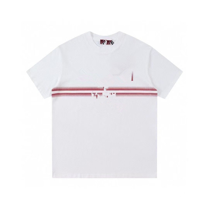 Summer fashion brand new letter-printed men's and women's couple round neck short sleeve casual T-shirt loose pure cotton top