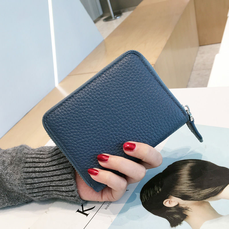 2025 NEW Wallets 2023 Women's Short T Leather Coin Bag With Zipper And Multi Card Pocket For Women Purses Designer Wallet hurenlakeshoes