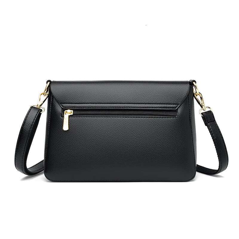 2025 New Trend Fashion Message Geniune Leather Girls Crossbody Women Shoulder Bags Big Size Capacity Multifunction Shopping Lady