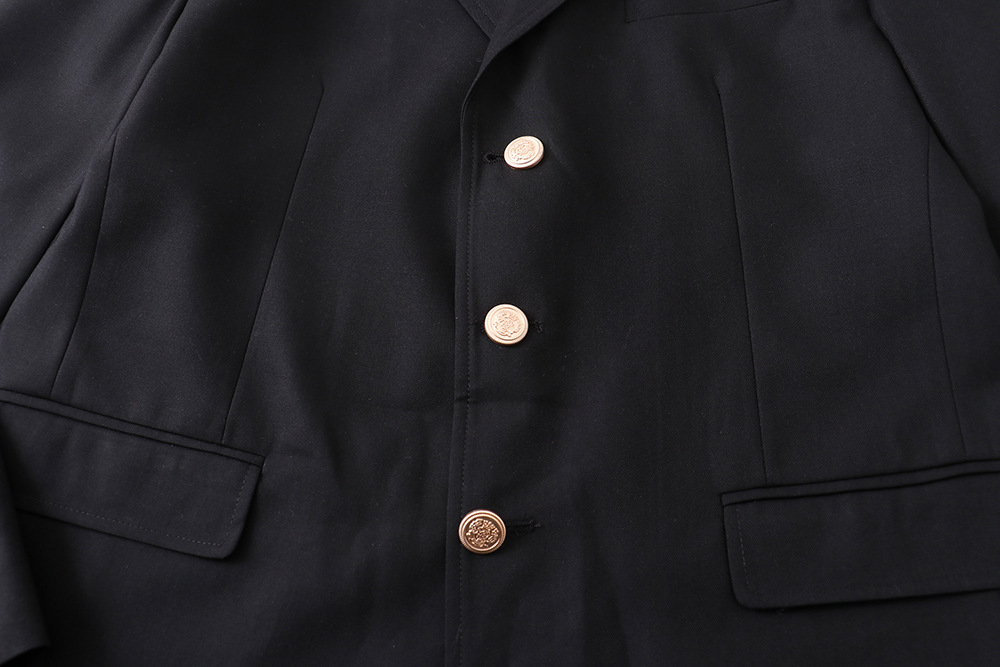 F311Versatile Men's & Women's Mini Blazer Set Trendy Student Apparel with a Nod to Japanese Aesthetics