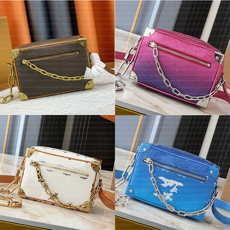 Designer Mini Trunk box crossbody bag Soft Bag Fashion Women Shoulder Bags Black Purse Tote Beach Bag Shopping Wallet