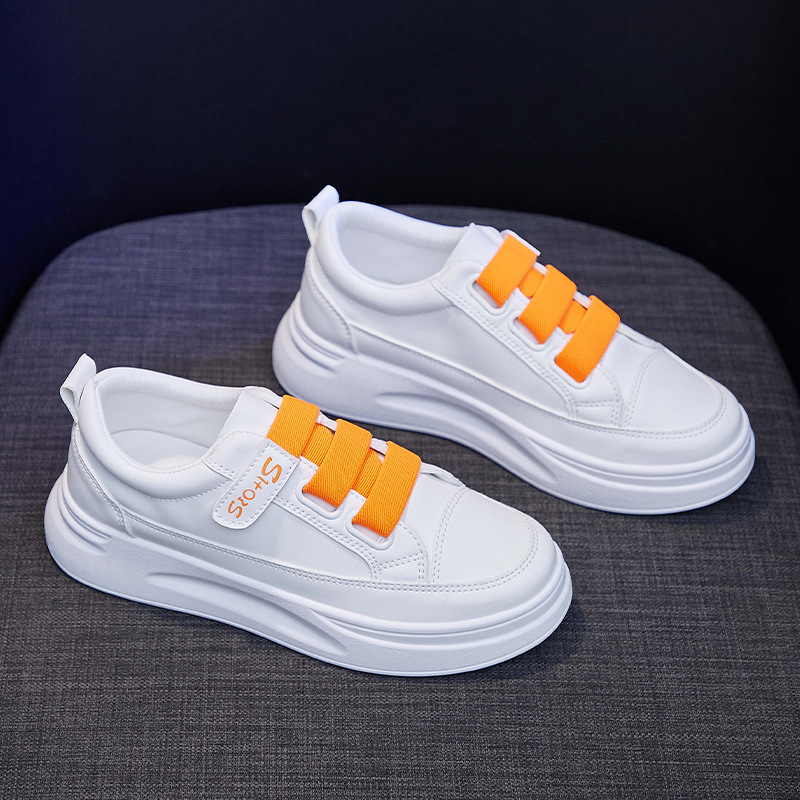 Little White Shoes Spring summer 2025 Designer's New Women's Breathable Simple Casual Sports Multiple Matching Soft Soled Board Shoes
