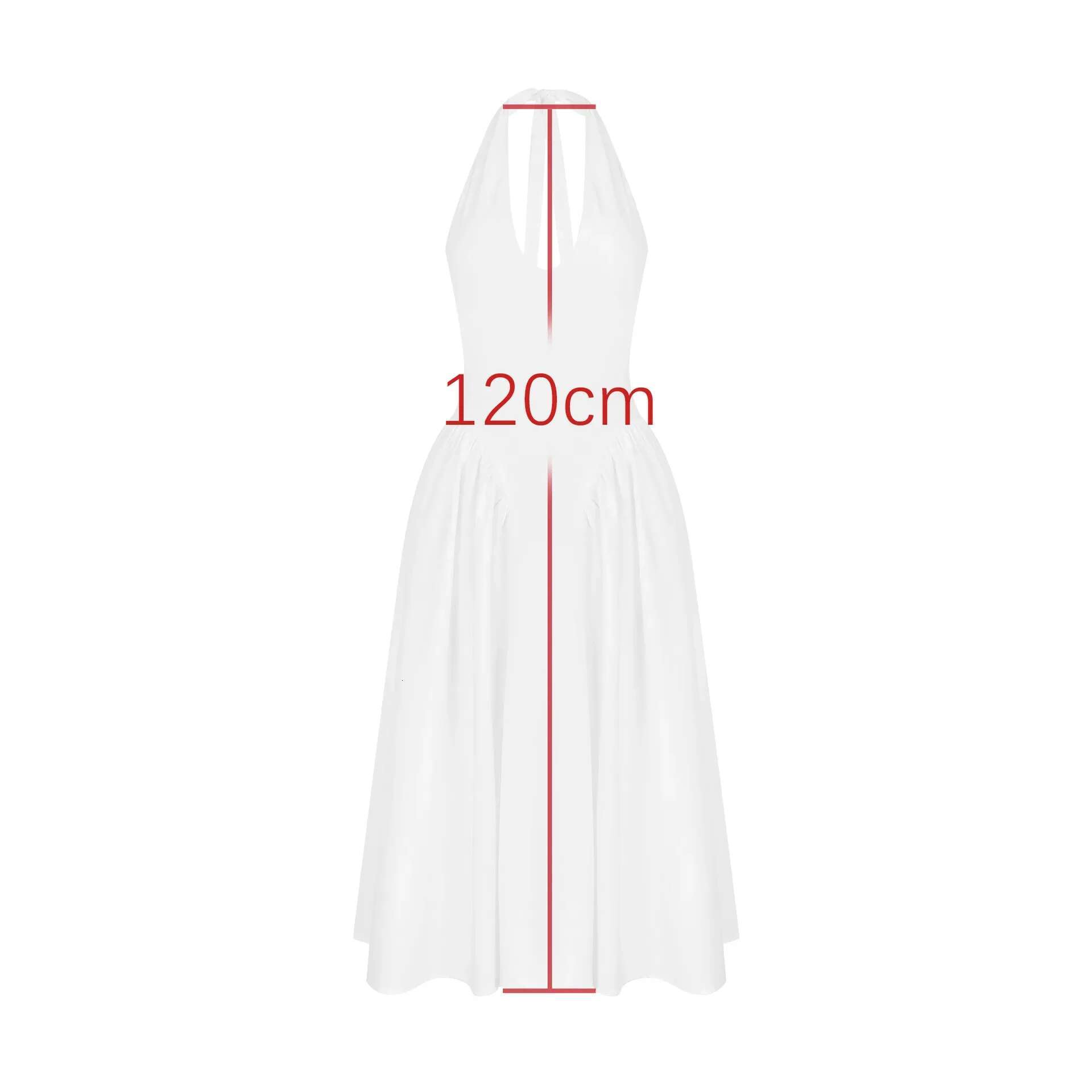Summer Maxi For Women New In Halter White Party Sexy Casual Backless Long Dresses Flare Bottom