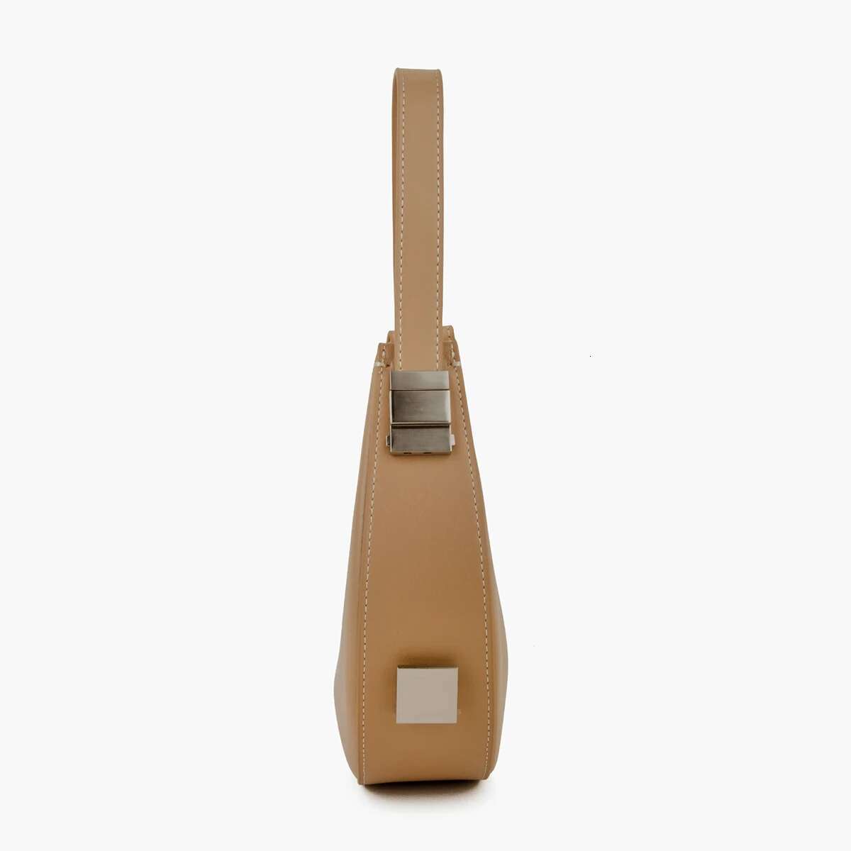 Donna-in Cow Leather Half Moon Genuine Cowhide Women Crescent Hobo Handbag High Quality Round Deaign Underarm Shoulder Bag