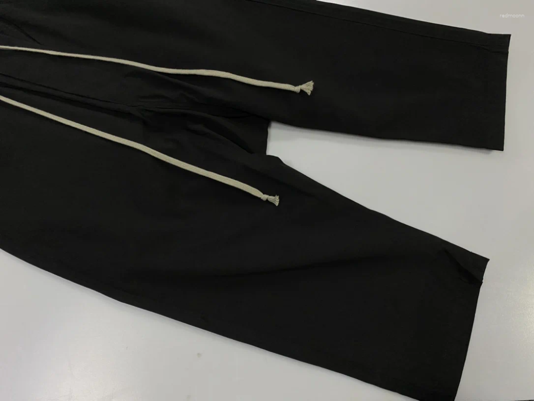 Mens Jeans Owen Seak Men Cargo Harem Calf-Length Pants Gothic Casual Summer Cross Lightweight Solid Loose Black Short Size XL