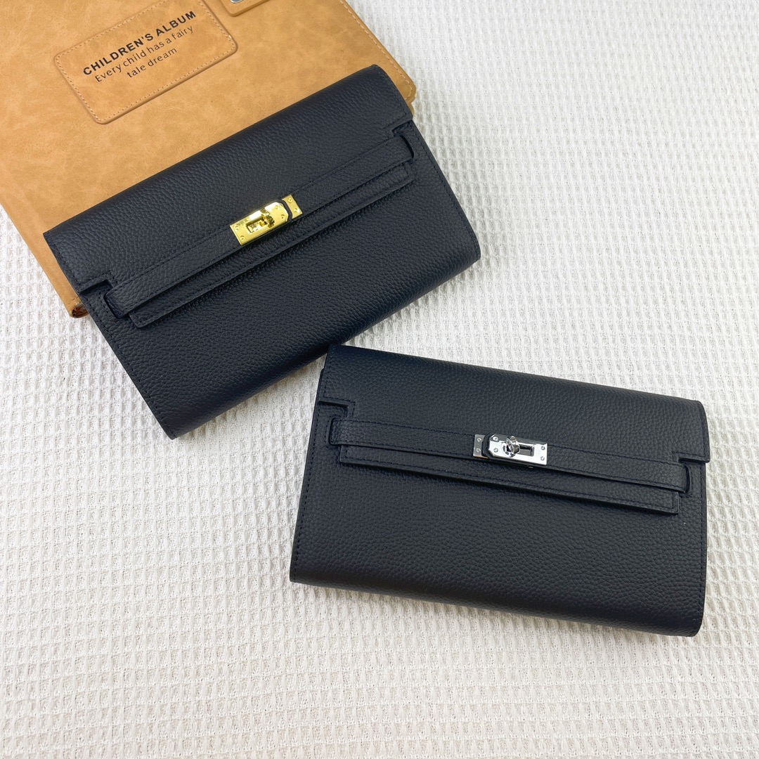 Womens elegant wallet can be worn cross-body wallet leather small gold or silver flap bag luxury clutch wallet designer wallet