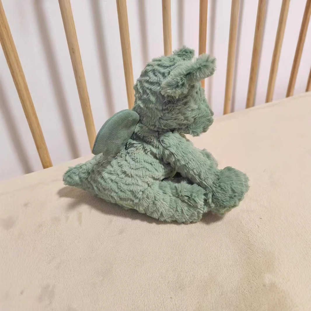 Plush Dolls Wave Haired Dragon Cute Plush Soothing Toy Doll Soothing Doll Gift