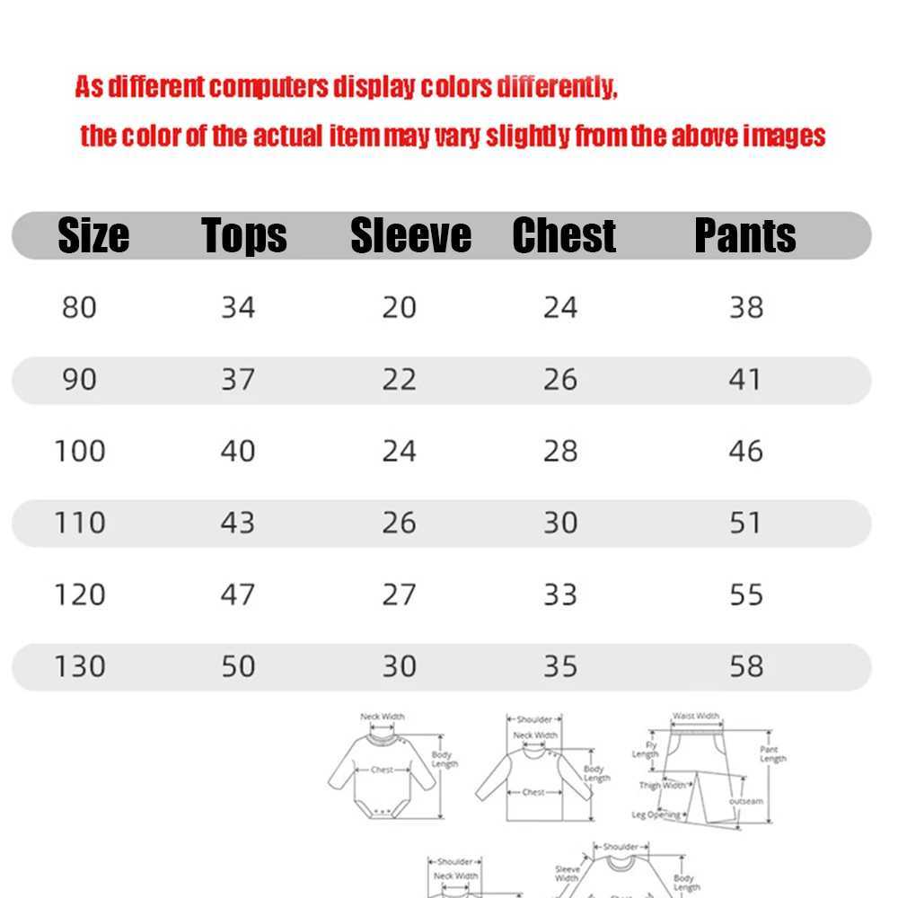 Baby Pajamas Sets Cotton Child Pajamas Toddler Long Sleeve Baby Nightwear Pyjamas Kids Cartoon Homewear ClothesT250304