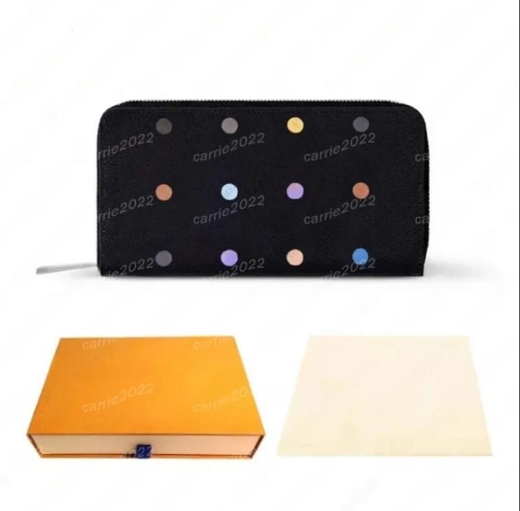 AAA adies Fashion Designer Luxury Multicolour Wallet Key Pouch Coin Purse Credit Card Holder TOP Quality 13992 Zippy wallets Wallets & Holders