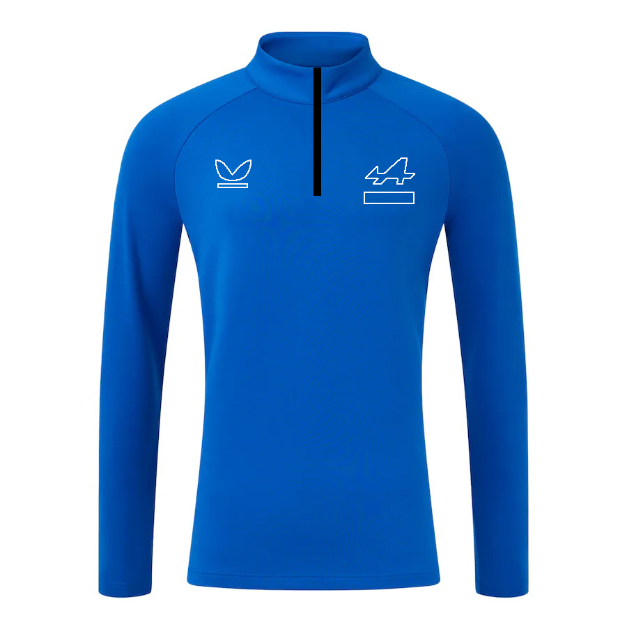 2025 F1 Team Full Formula 1 Driver Racing Hoodie Men Car Fans Softshell Jacket Same 1/4 Zip Midlayer Sweatshirt free shipping