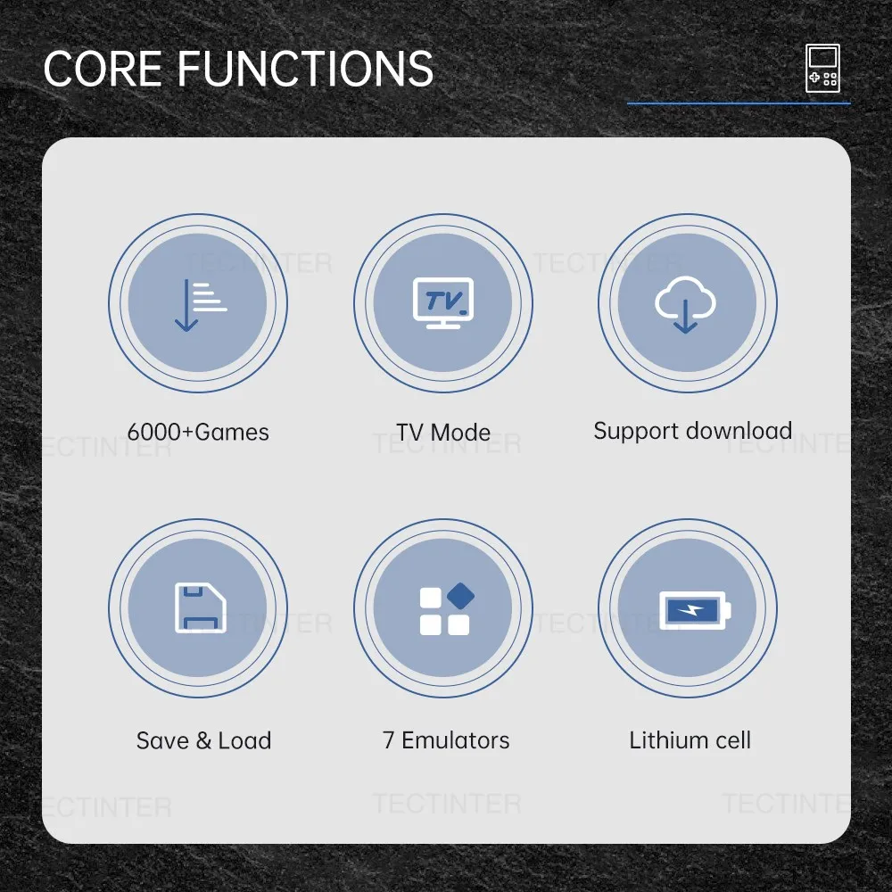 Gb300 Portable Handheld Player 3.0 Inch Screen Video Game Console Built-In 6000 Games Support AV Output For Sfc/Gba