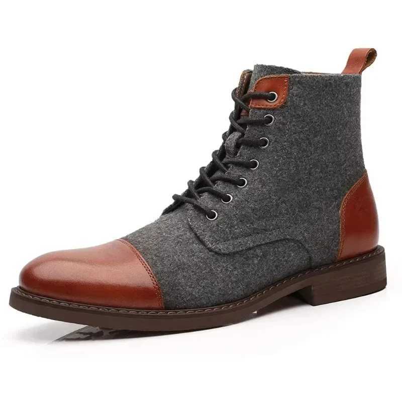 Chelsea Boots for Men Quality Mens Casual Shoes Autumn Winter High-top Male Formal Boots New Fashion Men Boots Mens Boots Z250303