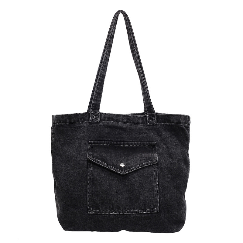 Cowboy women's 2025 new large capacity campus style shoulder ins casual hand-held tote bag
