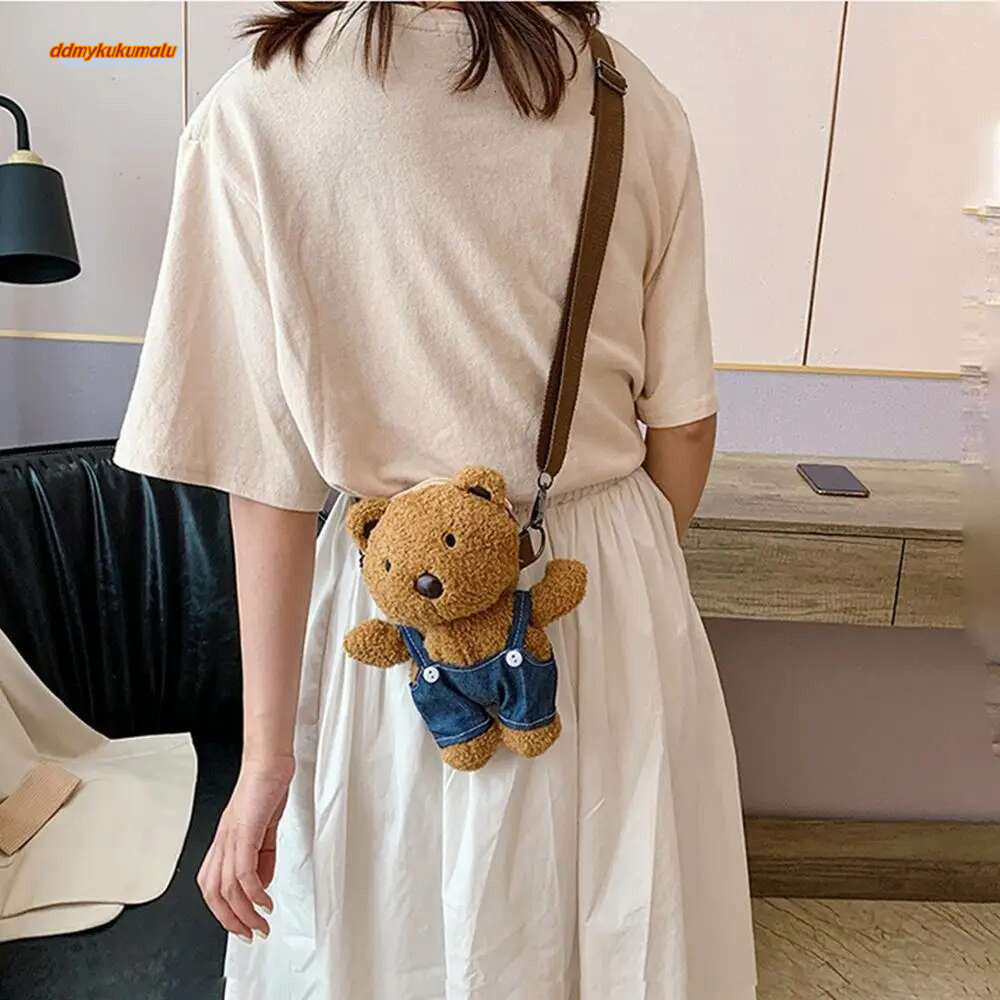Backpack Cartoon Coin Purse Student Women Cinnamoroll Single Shoulder Children Handbag Plush Doll Bag #ddmykukumalu
