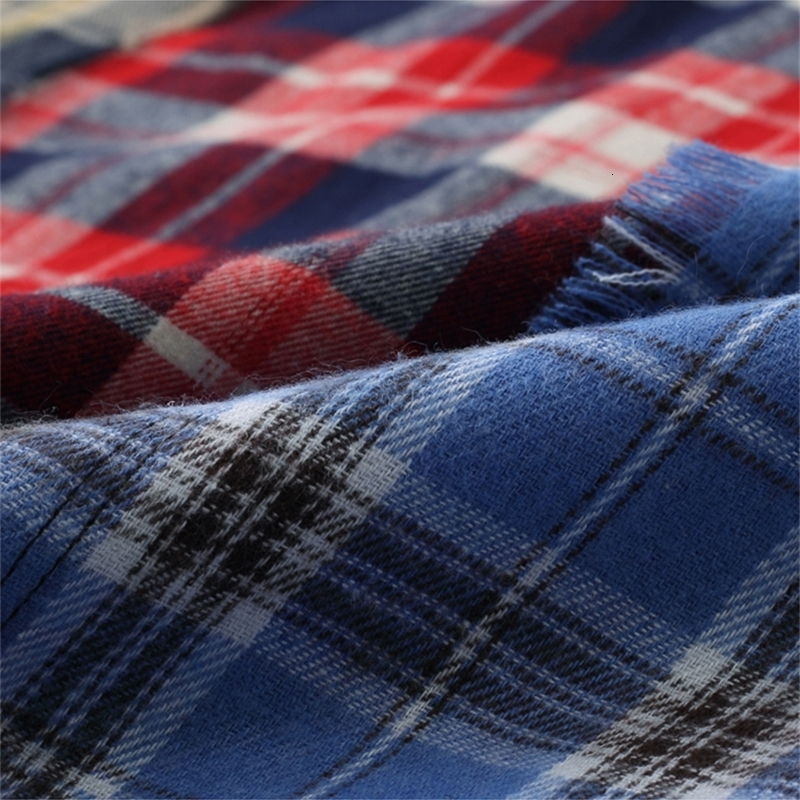 Women Patchwork Plaid Shirts and Blouses Y2k Vintage Korean Harajuku Fashion 90s Elegant Long Sleeve Polo-Neck Shirt Top Clothes 250228