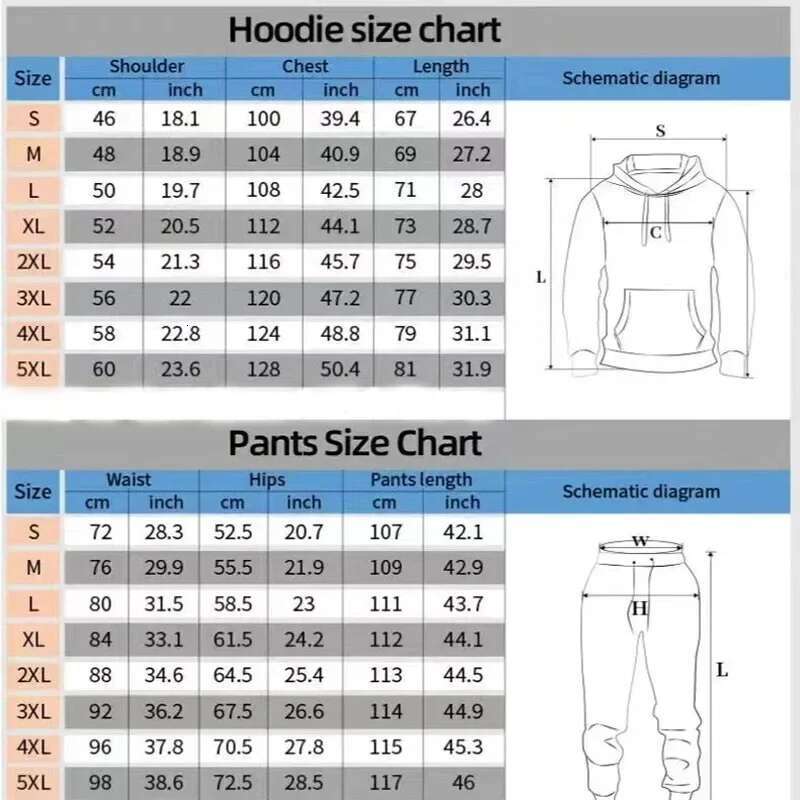 Autumn New American Fashion Trend Kapok 3D Printed Pullover Sweatpants Casual Y2k Street Suit Adult Sweater