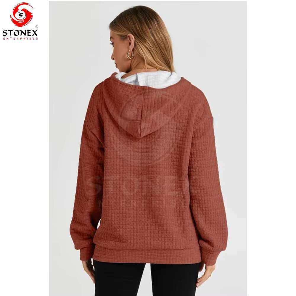 Women's Best Quality Hoodie Wholesale Breathable Hoodies With Pocket Top Style For Women