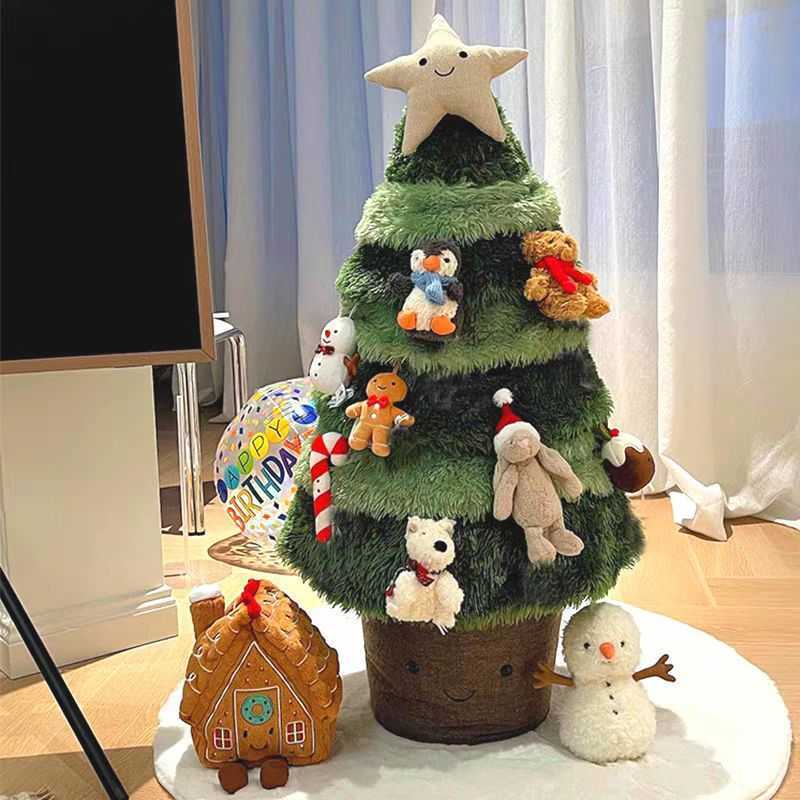 Plush Dolls Fun Christmas Tree Doll JC Plush Toy Large Christmas Tree Decorative Pendant Doll Gift