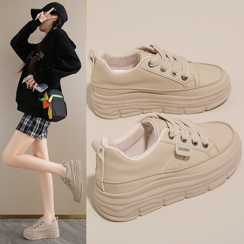 Designer new solid color 2025 spring and summer fashionable and simple combination with thick sole high wear resistance casual outdoor sports soft sol