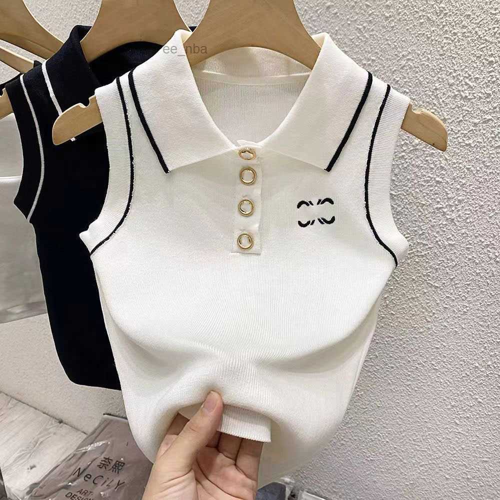 Womens Polos Womens Designer T-shirt Slim Fit Crop Top CH Embroidery Short Open Umbilical Tee Small Street Hot Girls Versatile Clothing