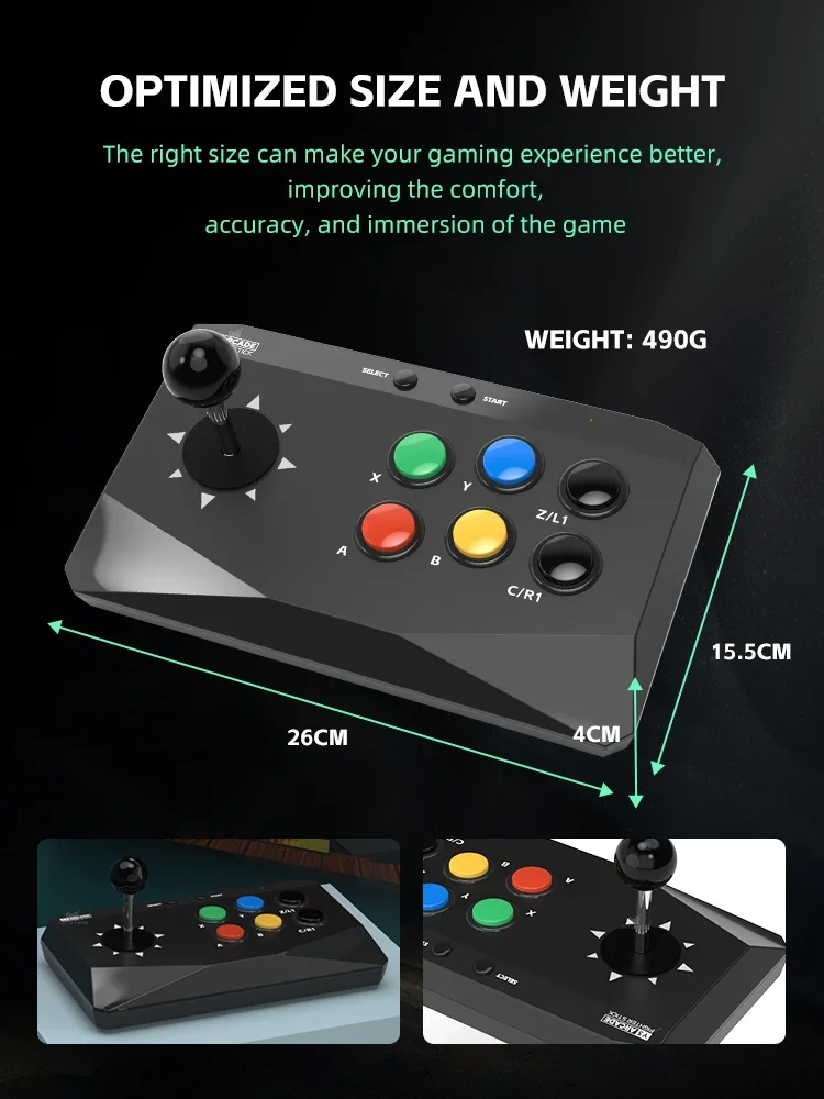Y3 Arcade 4K Video Game Console Built-in 10000 Games Stick For PS1/FC/GBA Retro TV Dendy With Game Arcade Keyboard Joystick