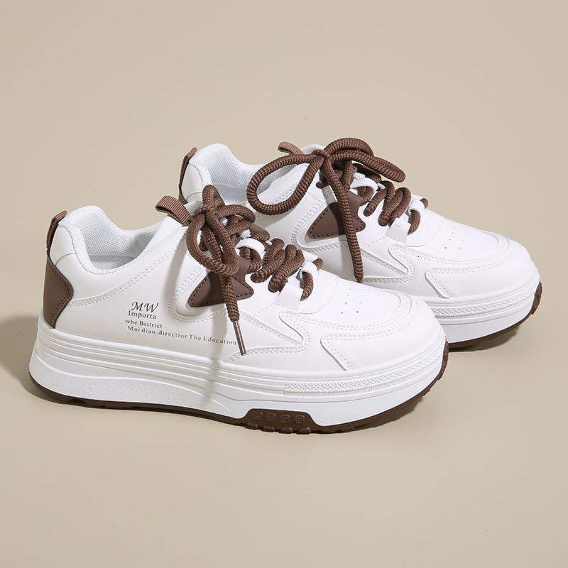 Little White Shoes, Women s Designer 2025 New Breathable Multi Functional Thick Soled Sports And Leisure Board Shoes, Multi Functional Fashion Shoes