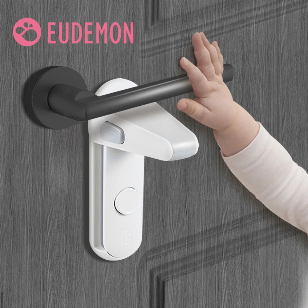 Drop 1PC Door Lever Proofing Handle LockChildproofing Knob Easy to Install and Use 250221