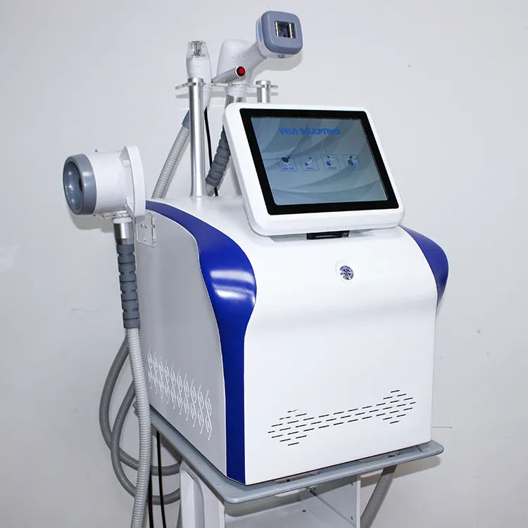 High Performance Vela Body Sculpt Professional Non-invasive Weight Loss 40K Cavitation Vacuum Dredging Vela RF Skin Tightening Face Lift Machine