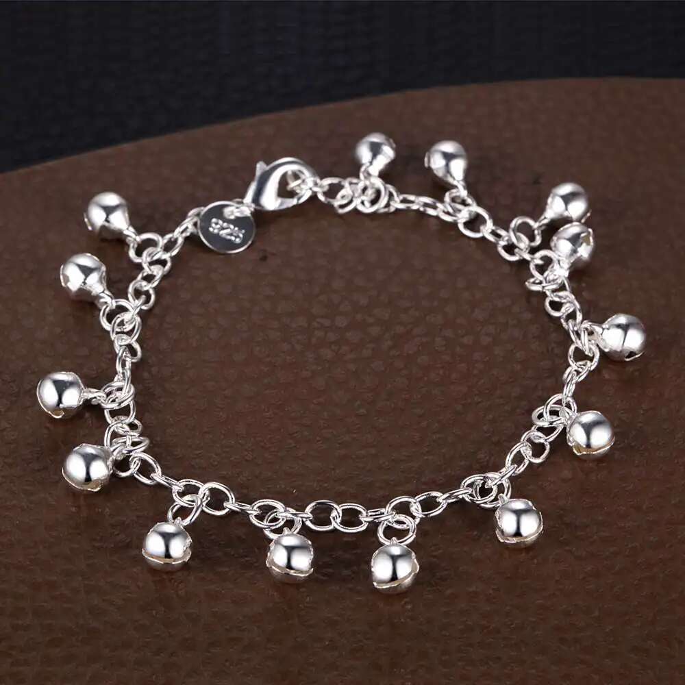 Sterg Sier Rose we Bracelet Nice Snake Chain High Quality For Women Men Fashion Jewelry Wedding Engagement Party