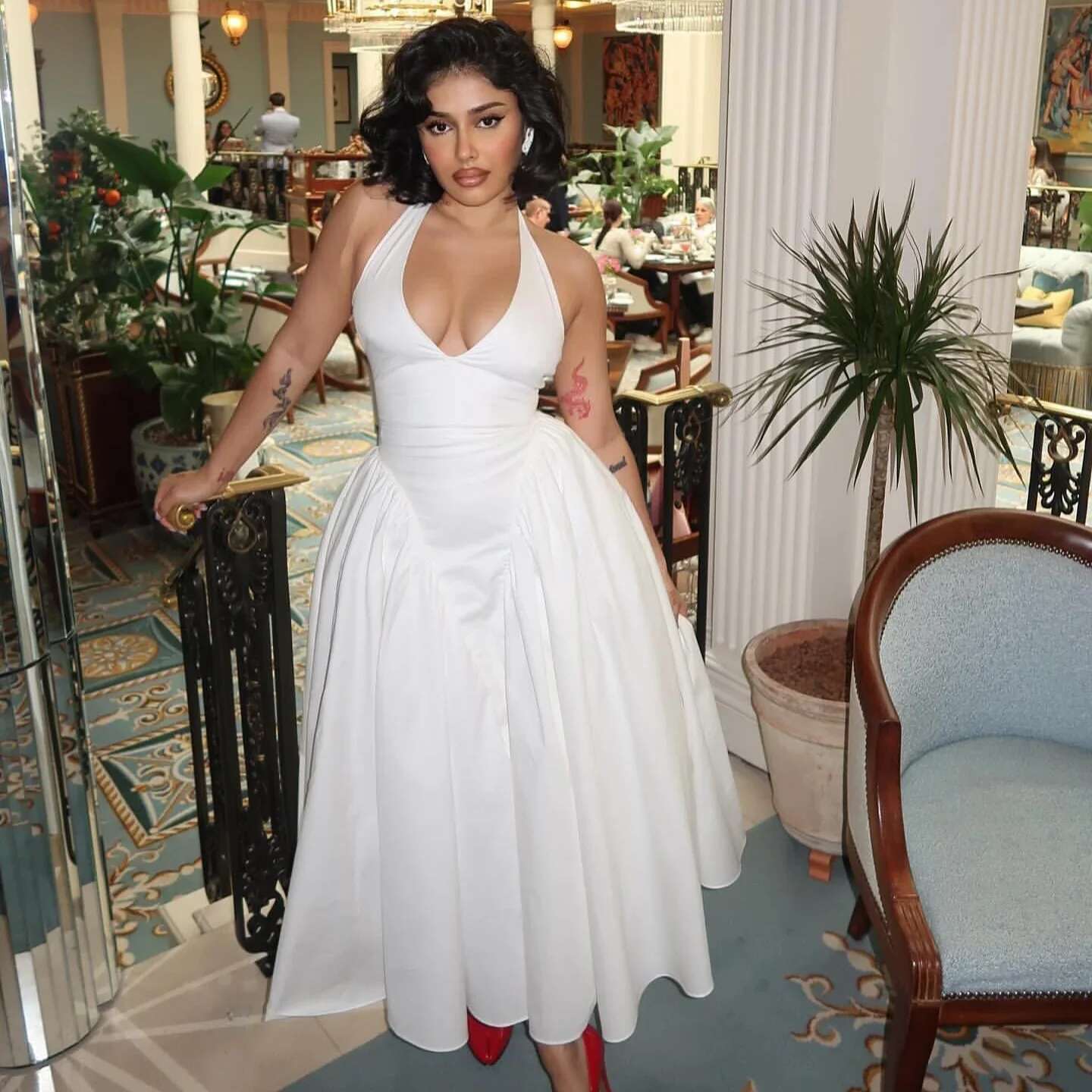 Summer Maxi For Women New In Halter White Party Sexy Casual Backless Long Dresses Flare Bottom