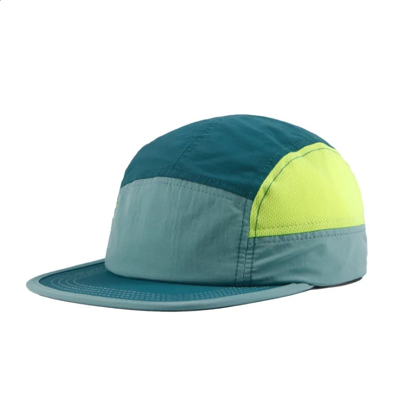 Custome Personalized Quick drying Five panel Flat brimmed Hat Men and Women Outdoor Breathable Sports Sunshade Baseball Cap 250225 - view 7