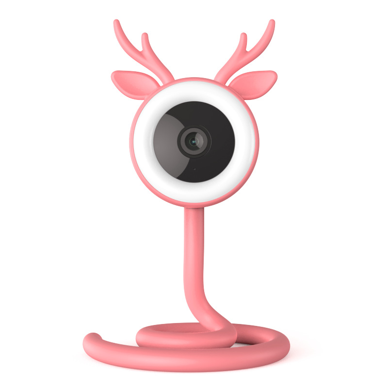New 4 million high definition baby monitoring network camera wireless WiFi mobile phone remote two way voice intercom crying monitoring
